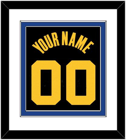 Golden State Name & Full-Size Number - Combined