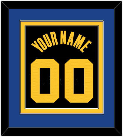 Golden State Name & Number - Black City (2021-2022) - Signature Tier 2