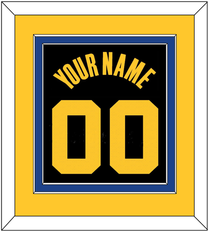 Golden State Name & Number - Black City (2021-2022) - Signature Tier 3