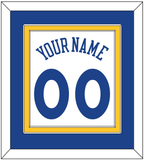 Golden State Name & Number - Home White (2010-2019) - Double Mat 2
