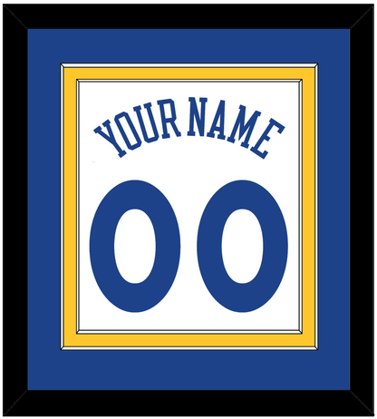 Golden State Name & Number - Home White (2010-2019) - Signature Tier 2