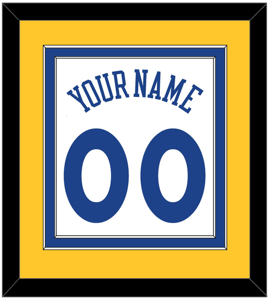 Golden State Name & Number - Home White (2010-2019) - Signature Tier 3