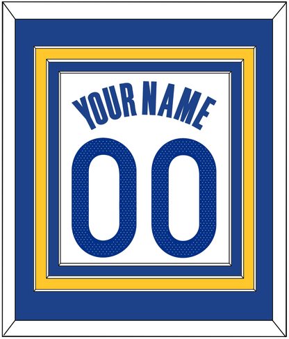 Golden State Name & Full-Size Number - Combined