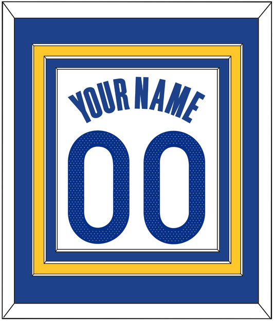 Golden State Name & Full-Size Number - Combined