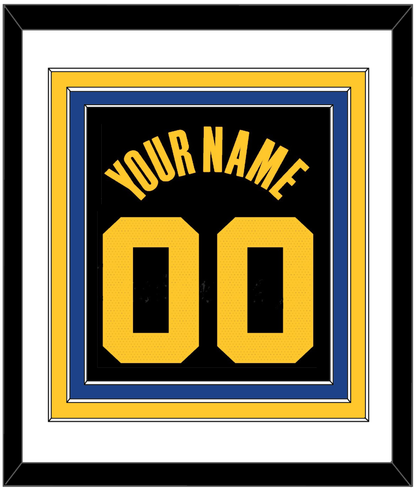 Golden State Name & Number - Black City (2021-2022) - Premier Tier 1