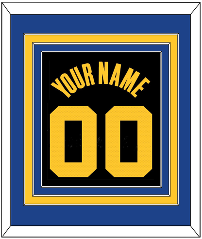 Golden State Name & Number - Black City (2021-2022) - Premier Tier 2