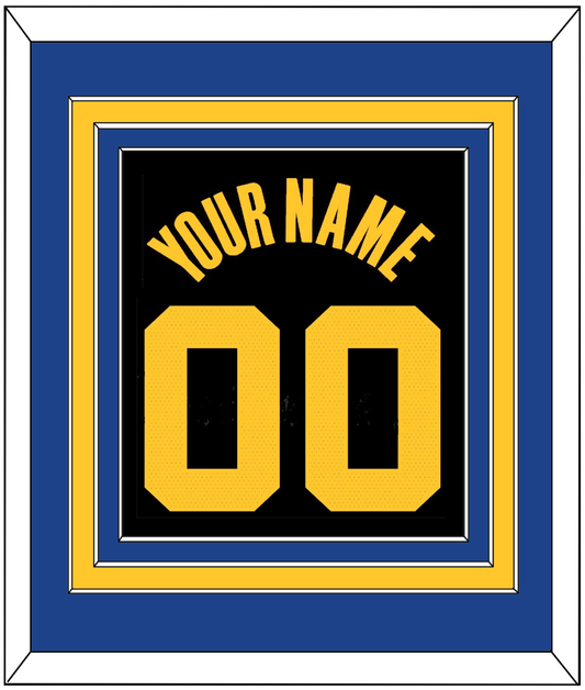 Golden State Name & Number - Black City (2021-2022) - Premier Tier 2