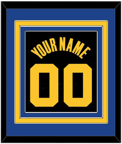 Golden State Name & Number - Black City (2021-2022) - Premier Tier 2