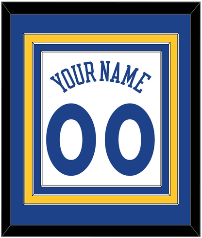 Golden State Name & Number - Home White (2010-2019) - Premier Tier 2
