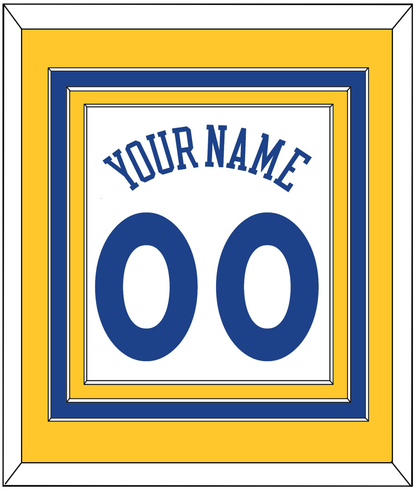 Golden State Name & Number - Home White (2010-2019) - Premier Tier 3