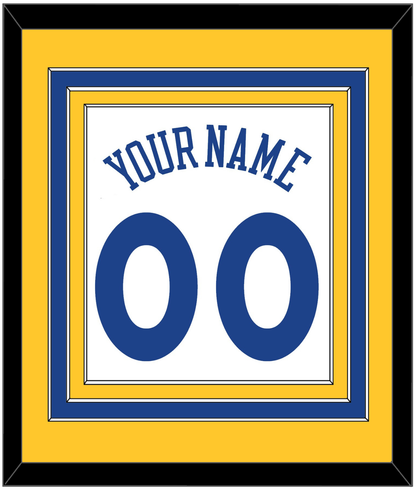 Golden State Name & Number - Home White (2010-2019) - Premier Tier 3