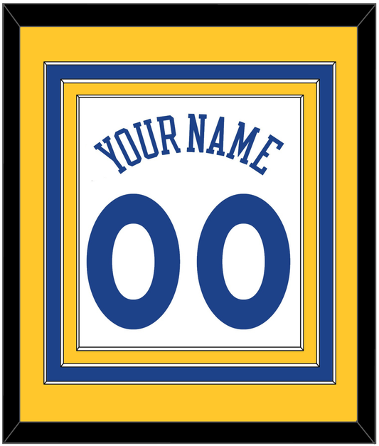 Golden State Name & Number - Home White (2010-2019) - Premier Tier 3