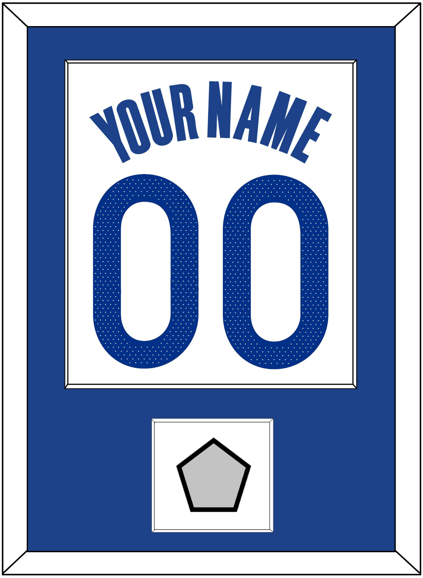 Golden State Name & Number With Finals Patch - White Association - Essential Tier 1