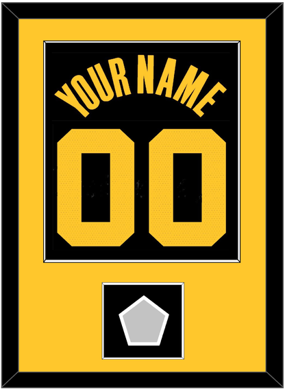 Golden State Name & Number With Finals Patch - Black City (2021-2022) - Essential Tier 3