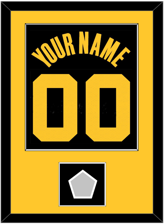 Golden State Name & Number With Finals Patch - Black City (2021-2022) - Essential Tier 3