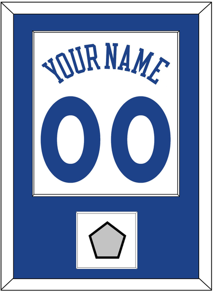 Golden State Name & Number With Champions Patch - Home White (2010-2019) - Essential Tier 1