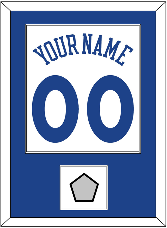 Golden State Name & Number With Champions Patch - Home White (2010-2019) - Essential Tier 1