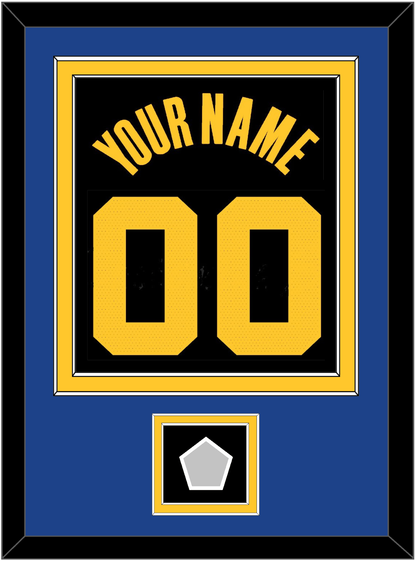 Golden State Name & Number With Champions Patch - Black City (2021-2022) - Signature Tier 3