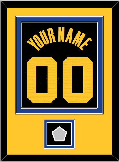 Golden State Name & Number With Champions Patch - Black City (2021-2022) - Signature Tier 4