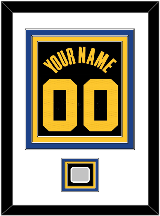 Golden State Name & Number With Finals Patch - Black City (2021-2022) - Premier Tier 1