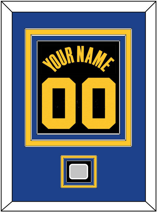 Golden State Name & Number With Finals Patch - Black City (2021-2022) - Premier Tier 3