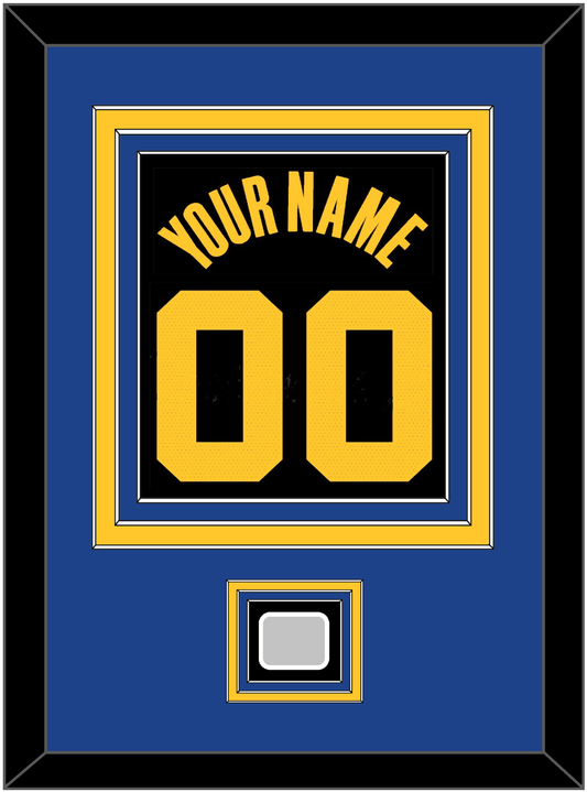 Golden State Name & Number With Finals Patch - Black City (2021-2022) - Premier Tier 3