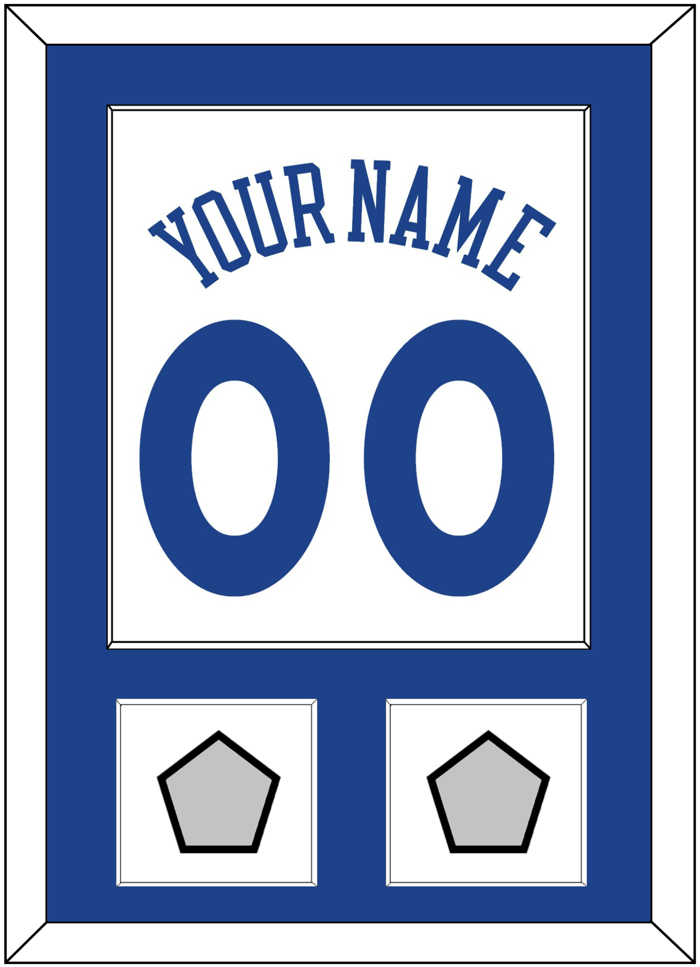 Golden State Name & Number With 2 Finals Patches - Home White (2010-2019) - Essential Tier 1