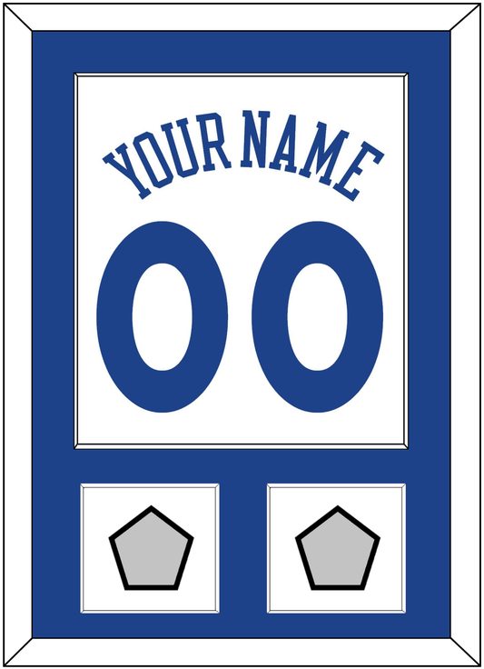 Golden State Name & Number With 2 Finals Patches - Home White (2010-2019) - Essential Tier 1