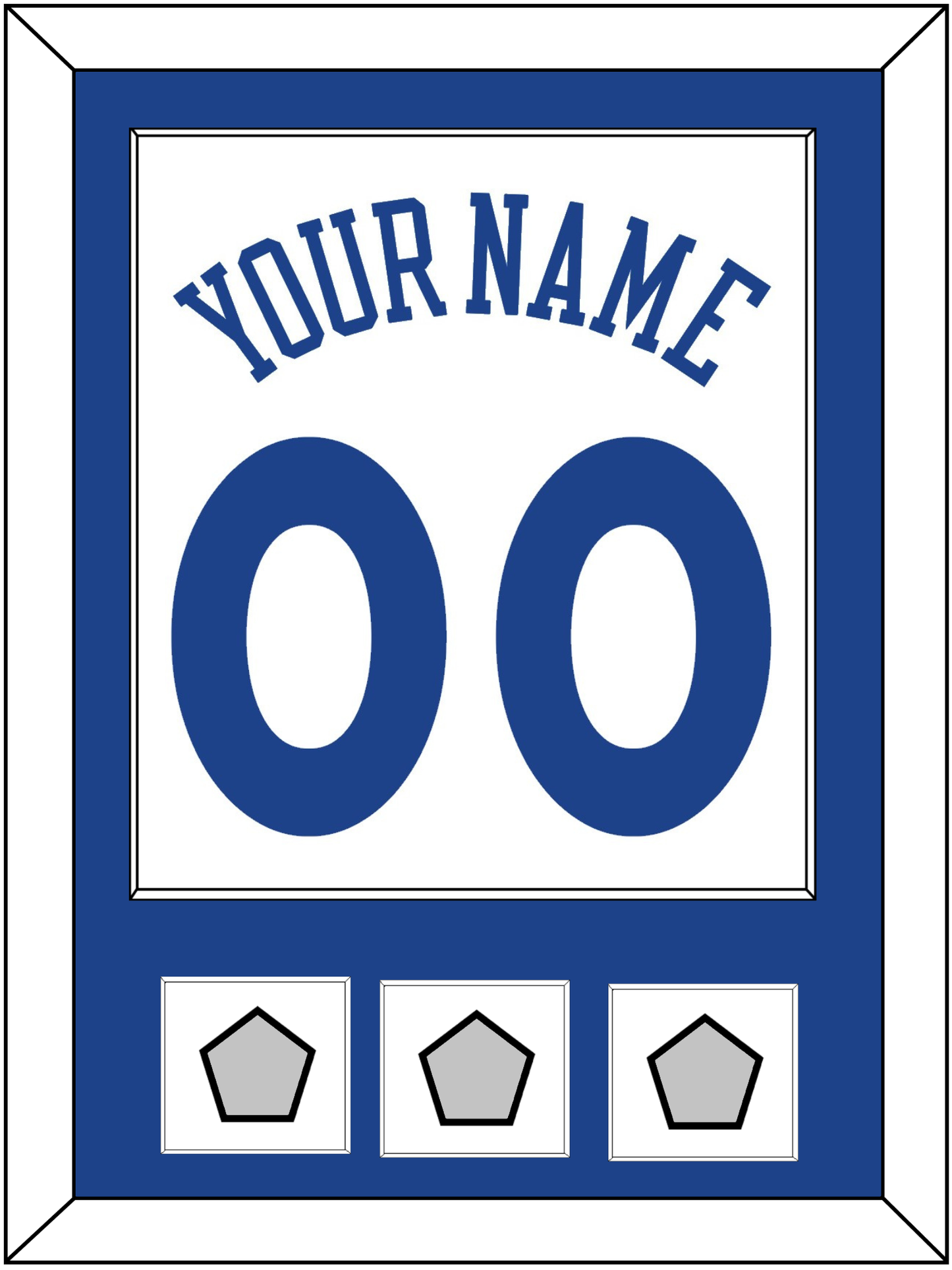 Golden State Name & Number With 3 Finals Patches - Home White (2010-2019) - Essential Tier 1