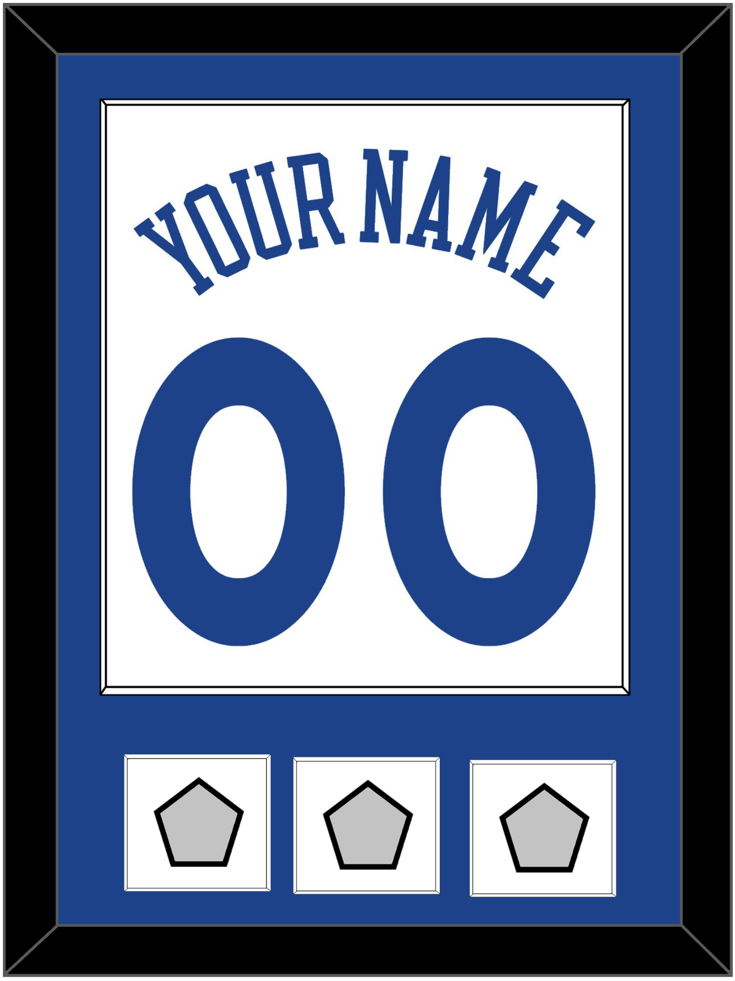 Golden State Name & Number With 3 Finals Patches - Home White (2010-2019) - Essential Tier 1