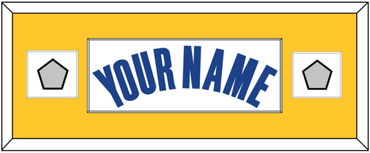Golden State Name & 2 Champions Patches - White Association - Essential Tier 4