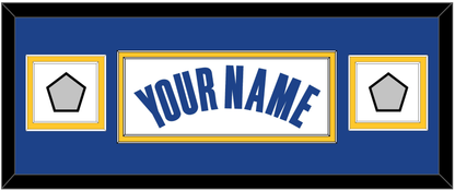 Golden State Name & 2 Champions Patches - White Association - Signature Tier 4