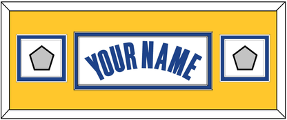 Golden State Name & 2 Champions Patches - White Association - Signature Tier 6