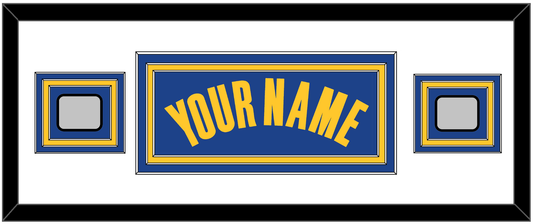 Golden State Name & 2 Champions Patches - Blue Icon - Premier Tier 2