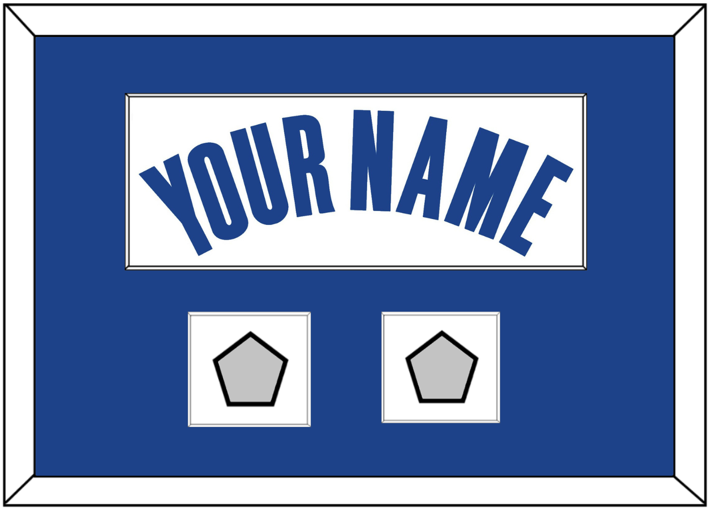 Golden State Name & 2 Champions Patches - White Association - Essential Tier 1