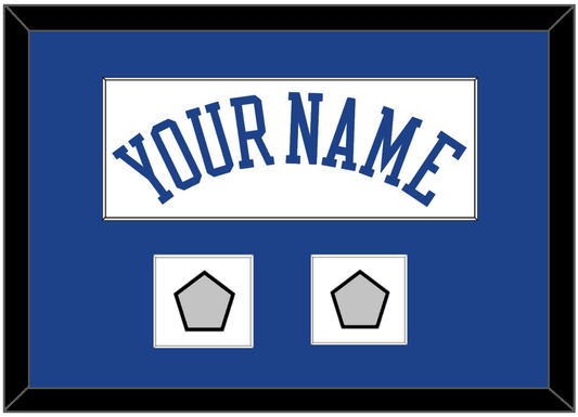 Golden State Name & 2 Finals Patches - Home White (2010-2019) - Essential Tier 1