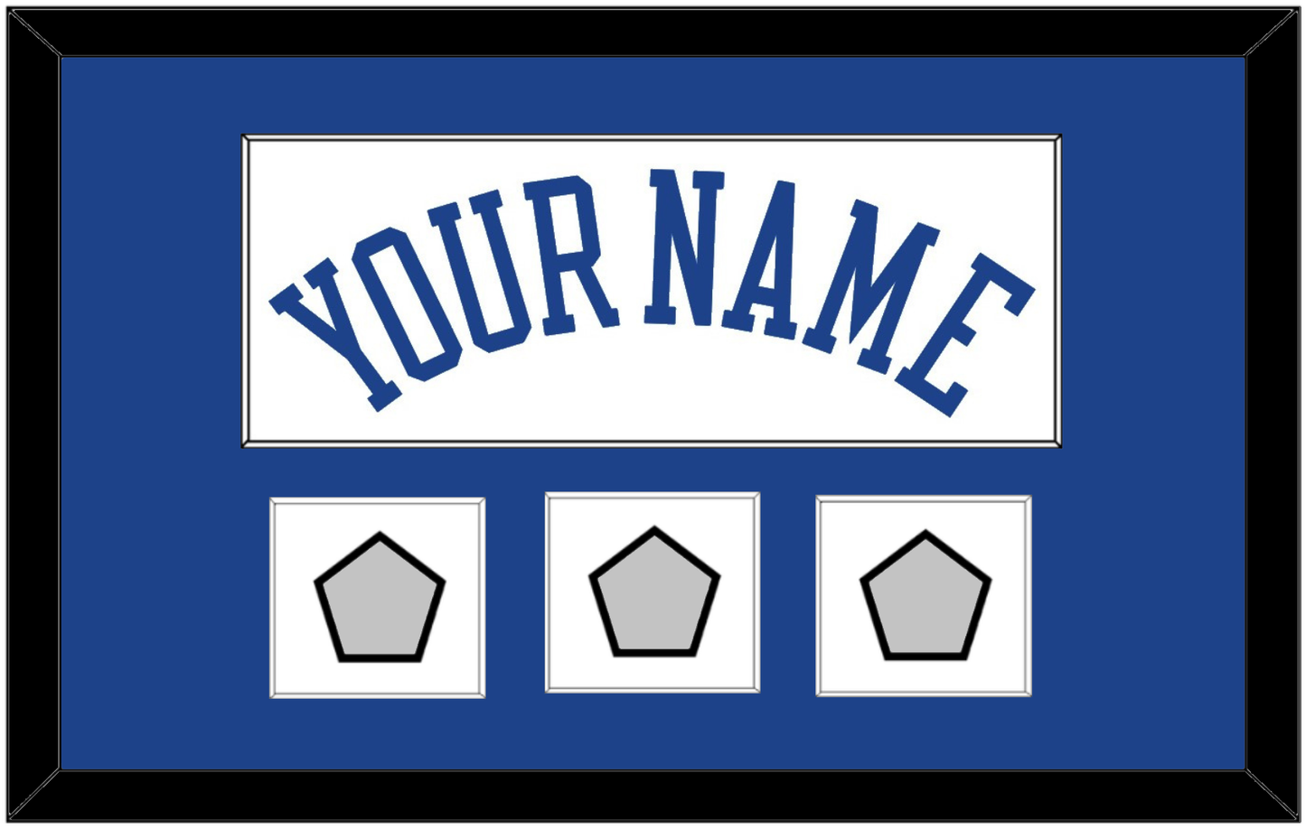 Golden State Name & 3 Finals Patches - Home White (2010-2019) - Essential Tier 1