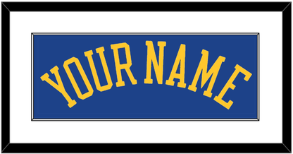 Golden State Name - Road Blue (2010-2019) - Essential Tier 1
