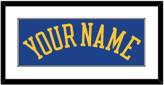 Golden State Name - Road Blue (2010-2019) - Essential Tier 1