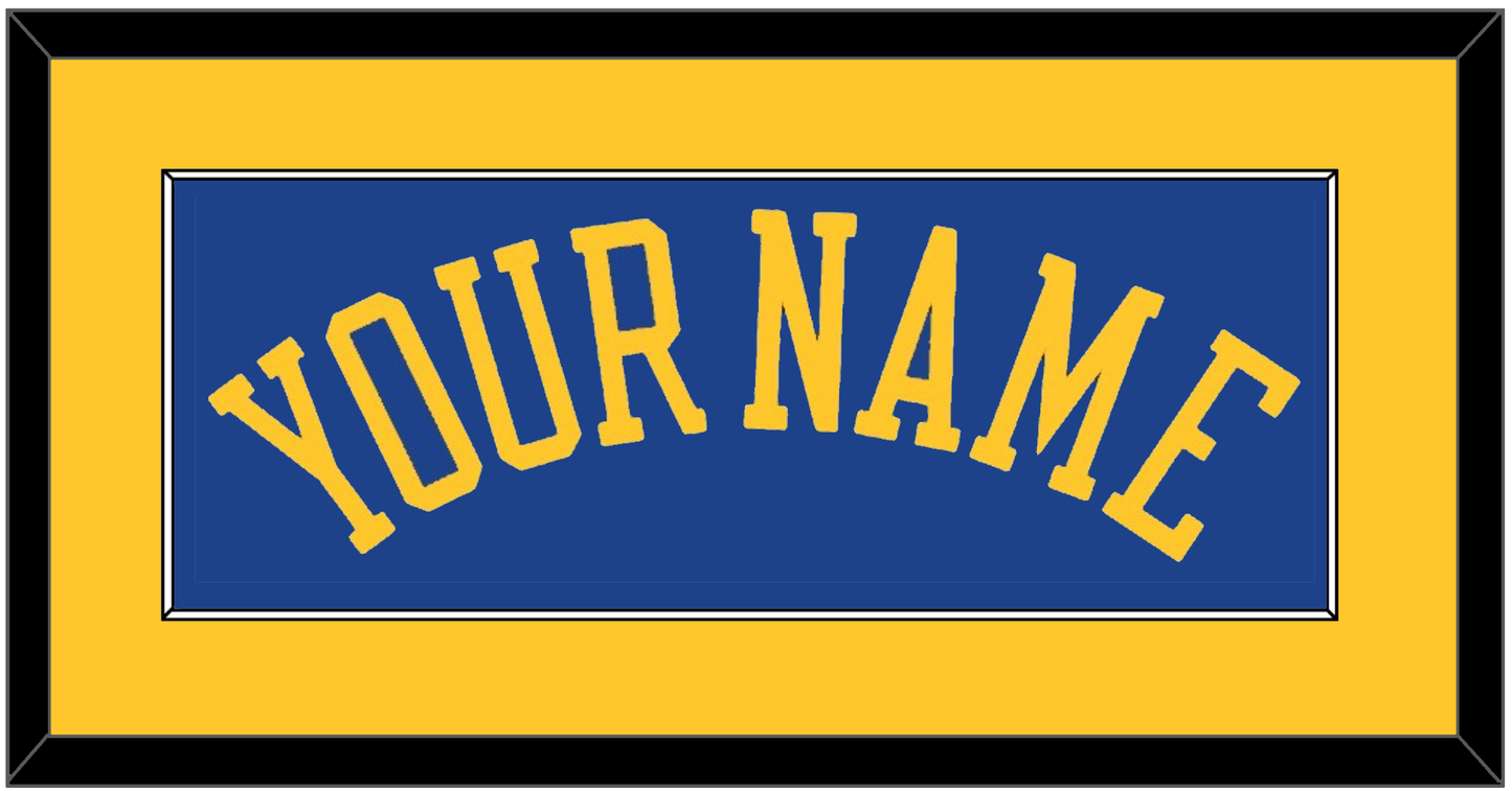 Golden State Name - Road Blue (2010-2019) - Essential Tier 2
