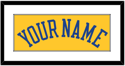 Golden State Name - Alternate Yellow (2013) - Essential Tier 1