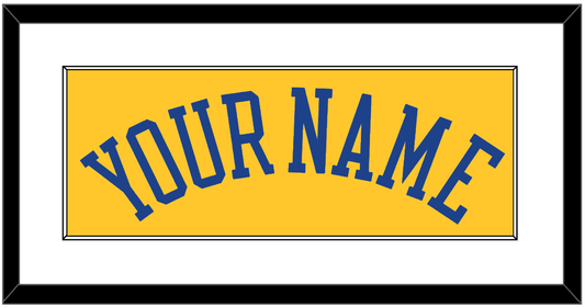 Golden State Name - Alternate Yellow (2013) - Essential Tier 1
