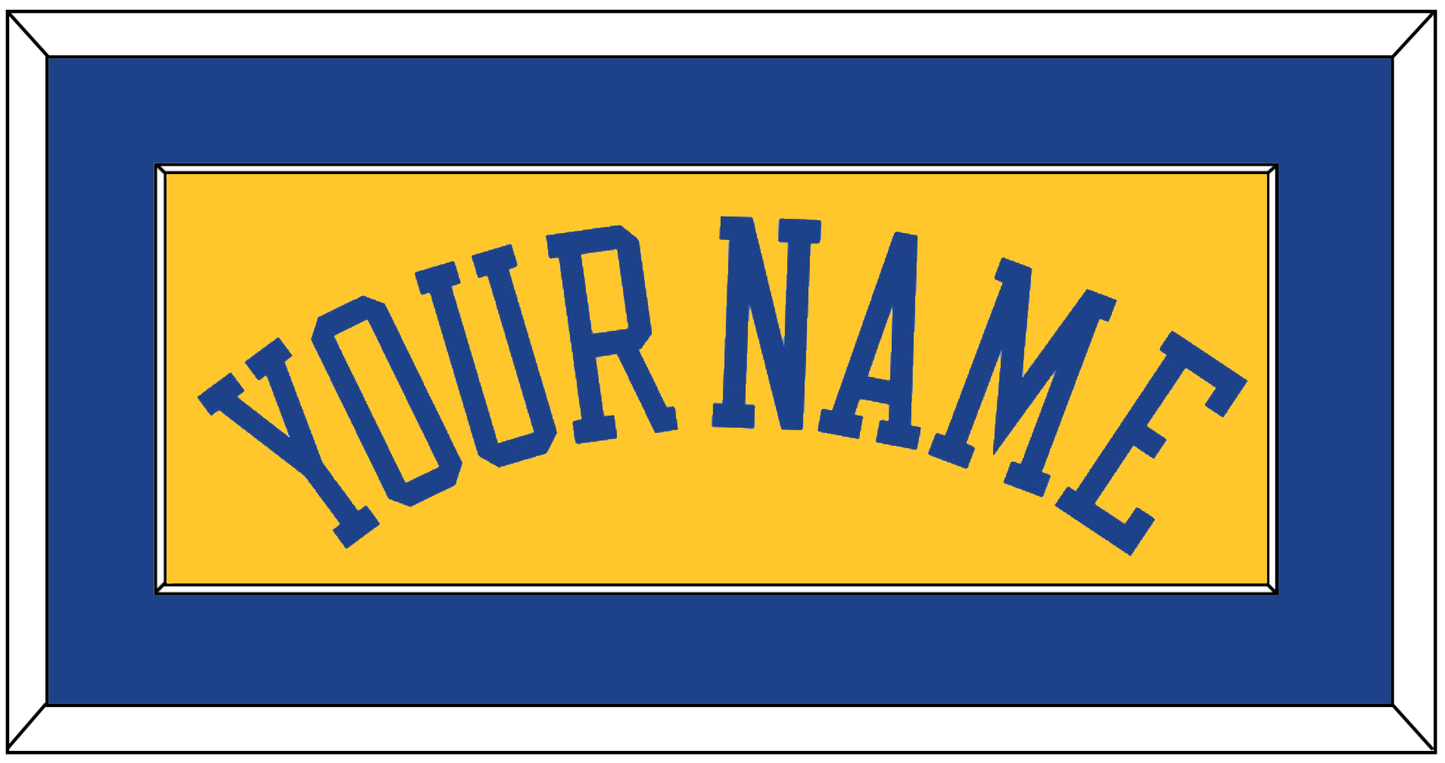 Golden State Name - Alternate Yellow (2013) - Essential Tier 2