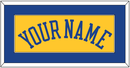 Golden State Name - Alternate Yellow (2013) - Essential Tier 2