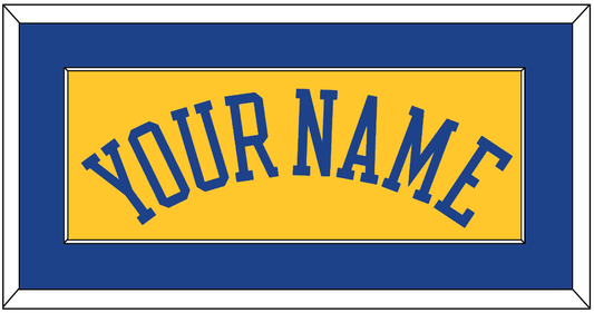 Golden State Name - Alternate Yellow (2013) - Essential Tier 2