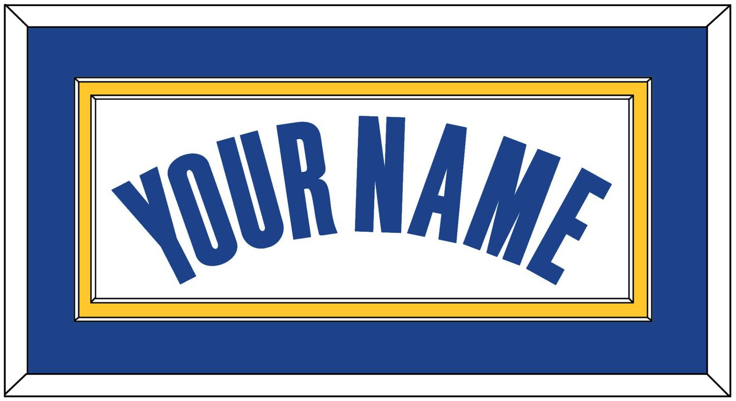 Golden State Name - White Association - Signature Tier 2