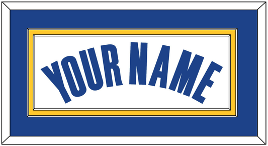 Golden State Name - White Association - Signature Tier 2