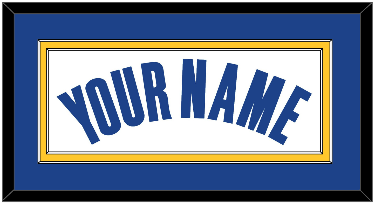 Golden State Name - White Association - Signature Tier 2