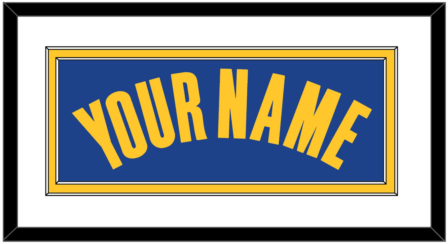 Golden State Name - Blue Icon - Signature Tier 1