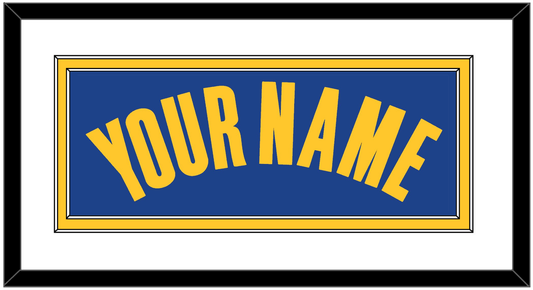 Golden State Name - Blue Icon - Signature Tier 1